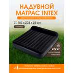 Изображение товара Матрас надувной Intex С подголовником / PILLOW REST CLASSIC AIRBED/ 183x203x25см