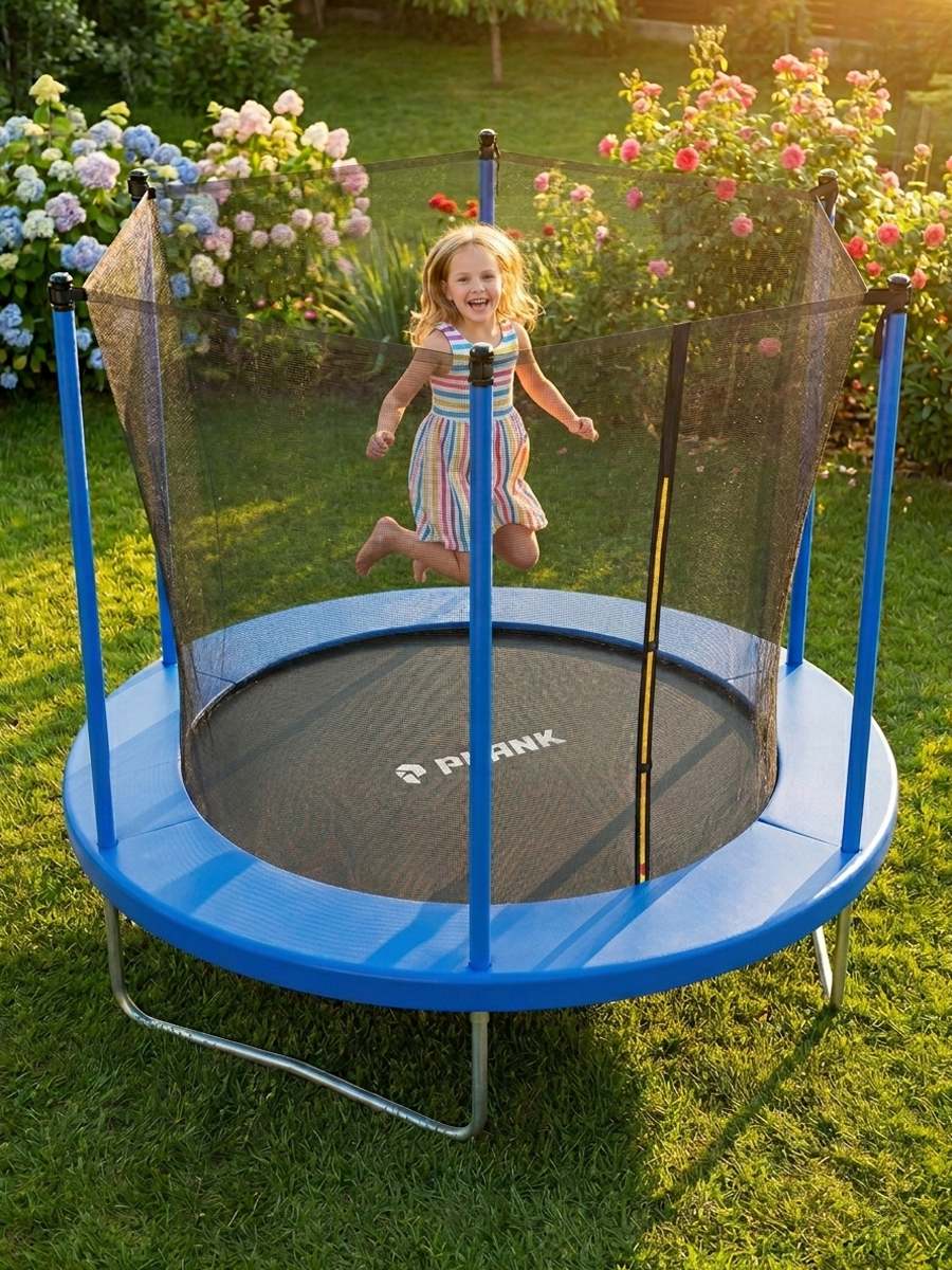 Батут уличный Plank SKY 8ft internal 244см с внутренней сеткой - фото 10