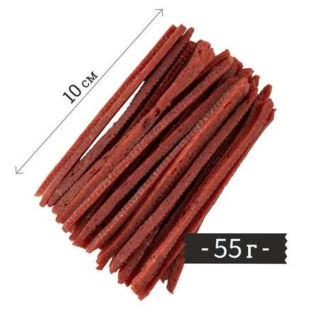 Лакомства для собак LIGHT BITES 55г Слайсы из говядины LB010