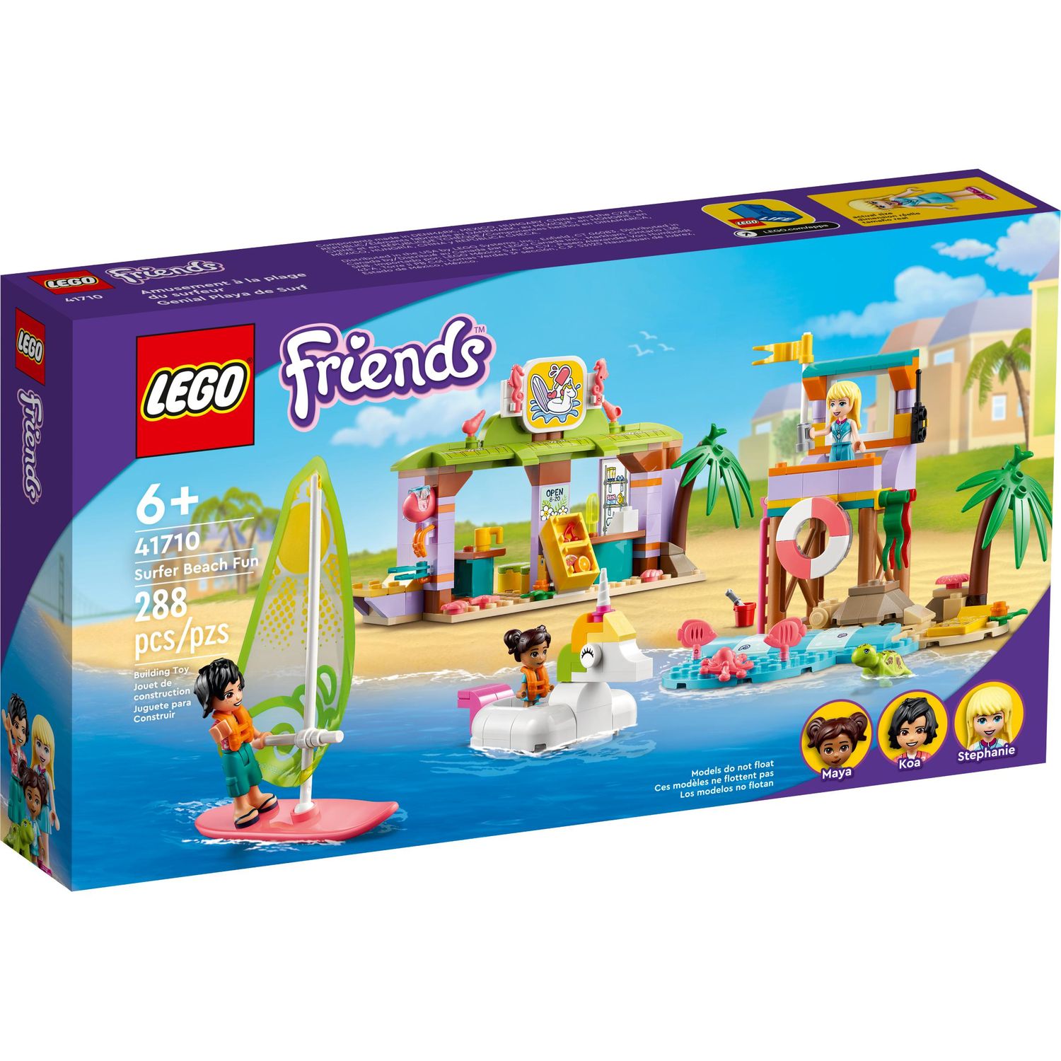 Конструктор LEGO Friends Surfer Beach Fun 288 дет. - фото 1