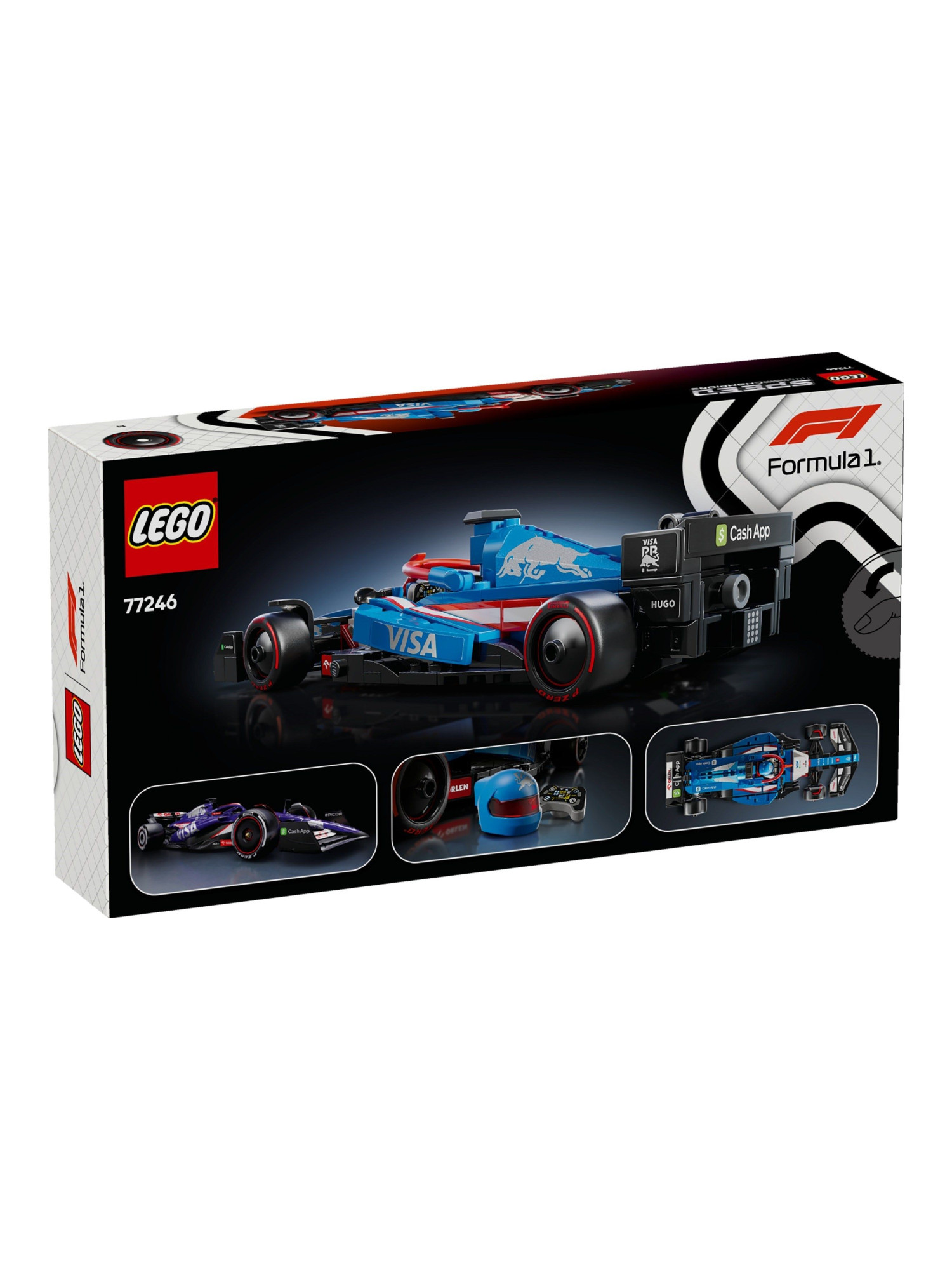 Конструктор LEGO Speed Champions Visa Cash App RB VCARB 01 248 дет. - фото 2