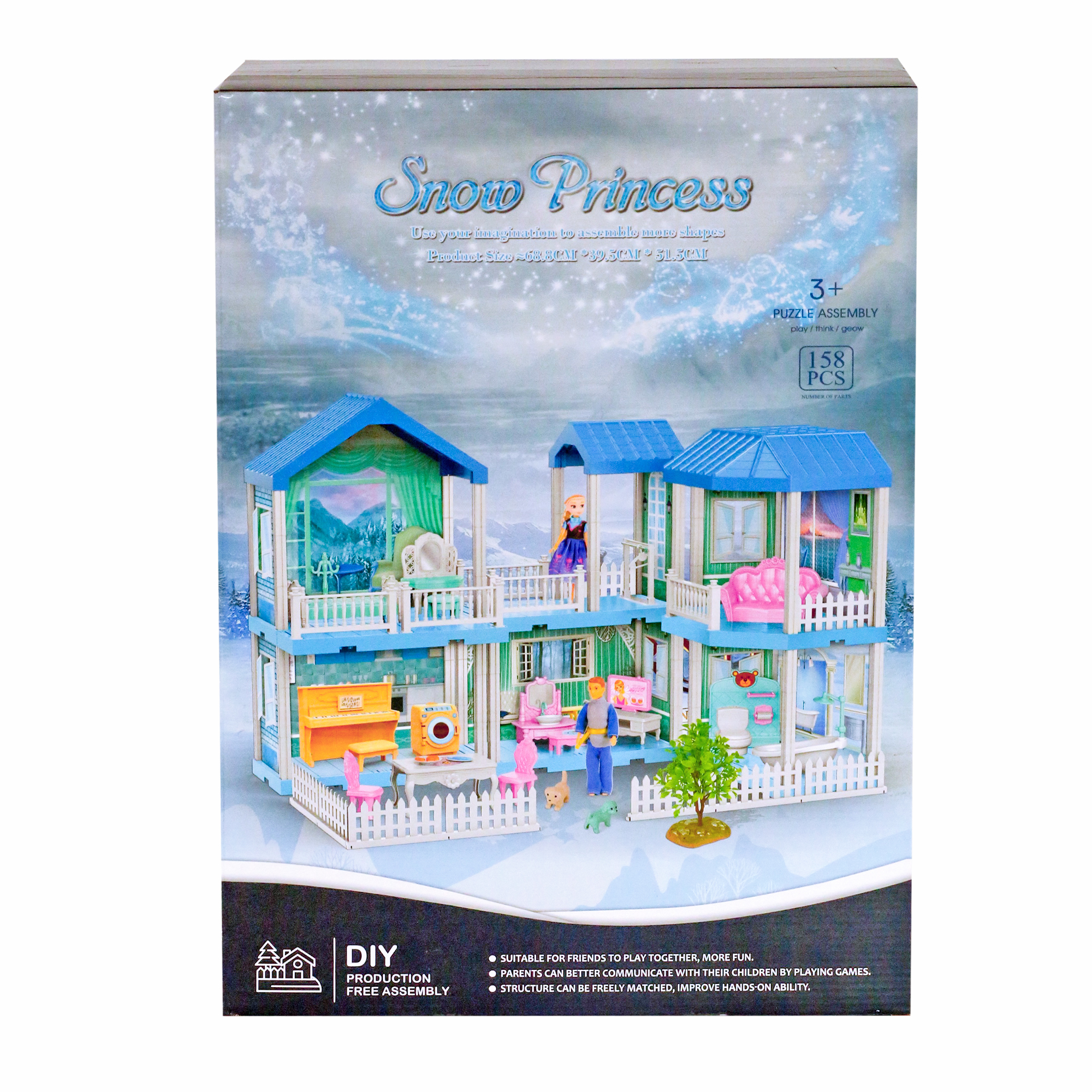 Домик для кукол SHARKTOYS 11500009 - фото 6