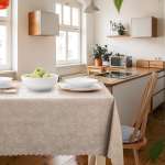 Скатерть BRAVO 140х220 жаккард бежевый арт. 6