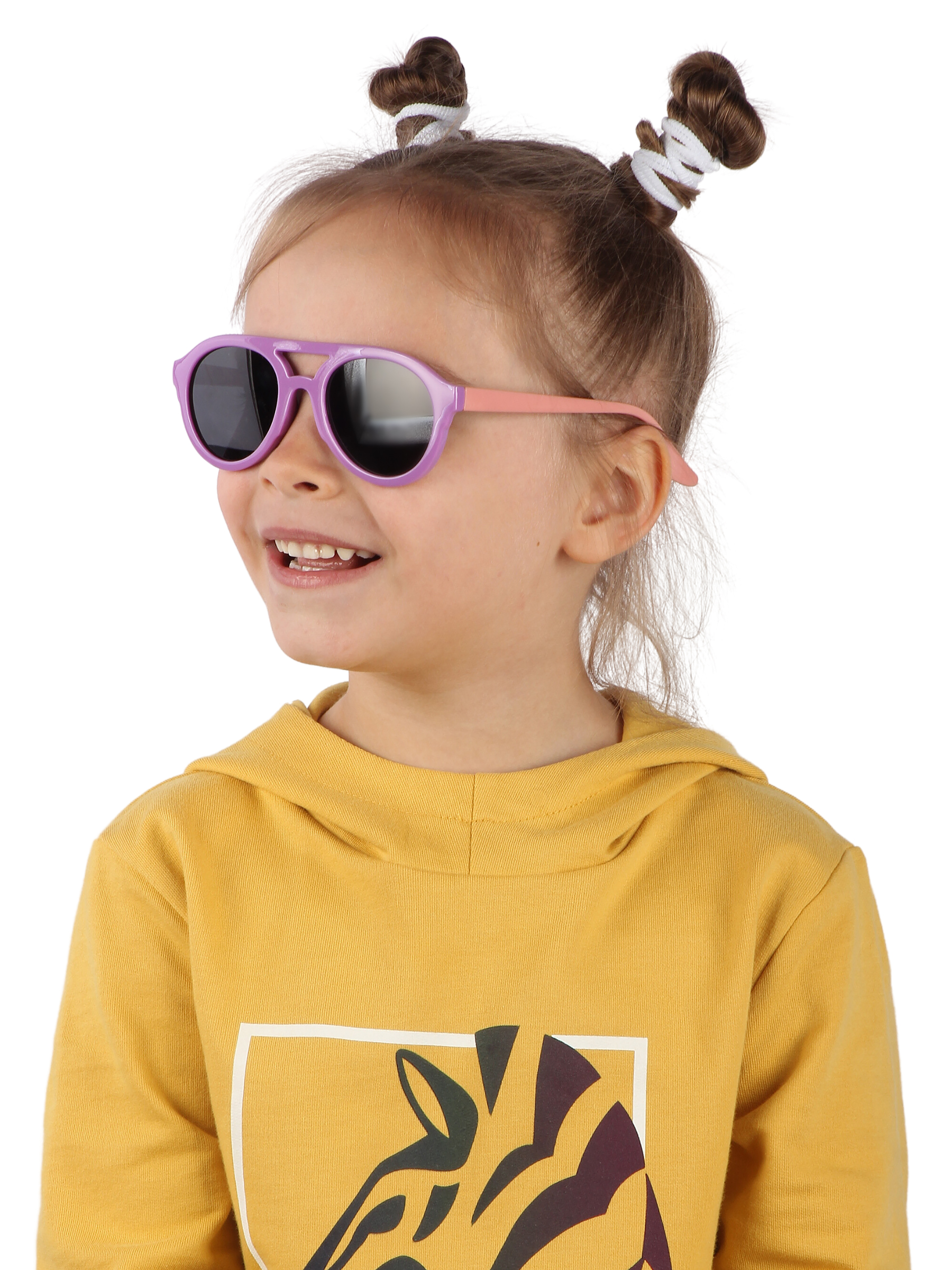 Очки солнцезащитные Little Mania LUDT044-PURO - фото 4