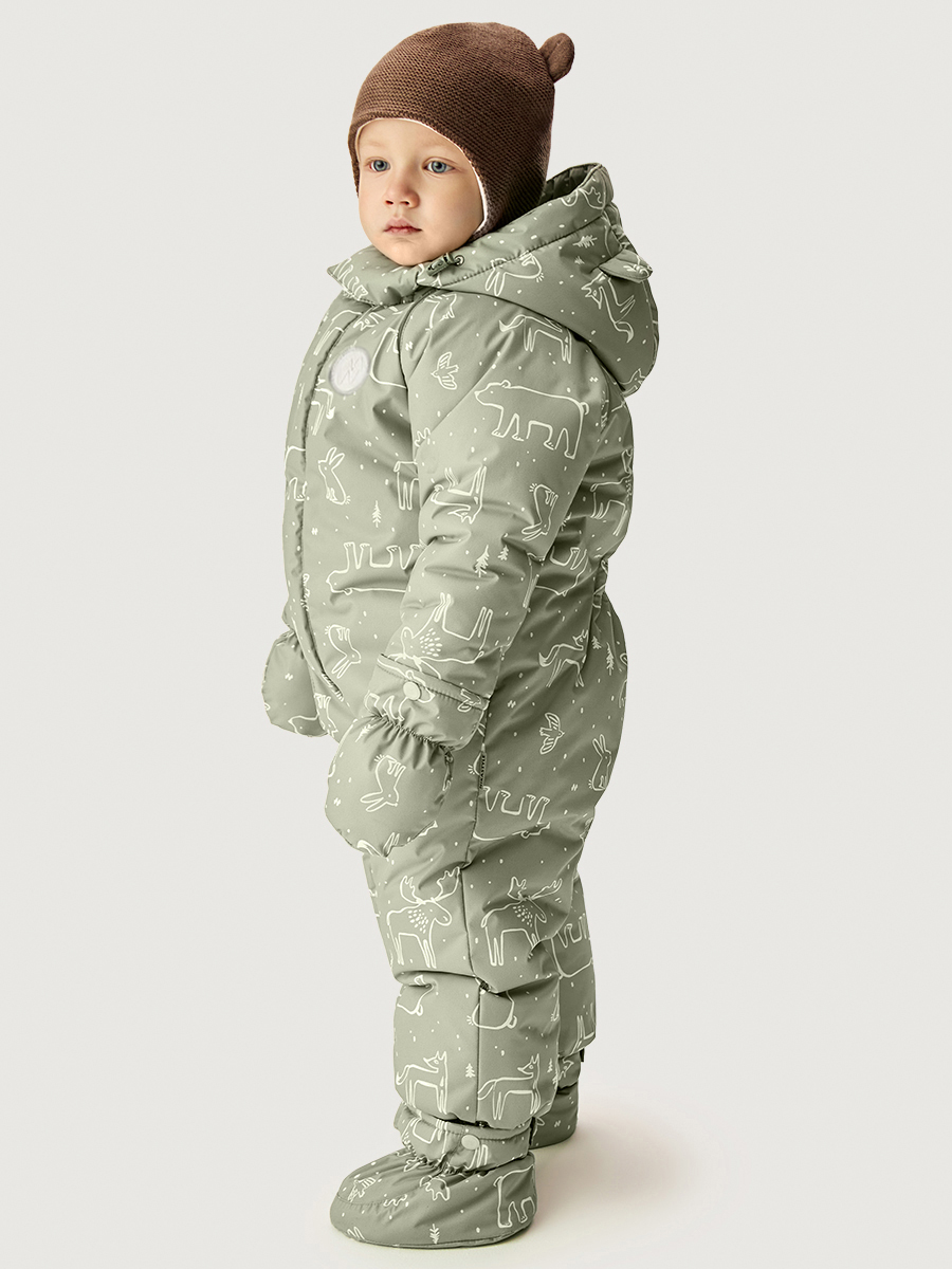 Комбинезон NIKASTYLE 8з0326 оливка - фото 4