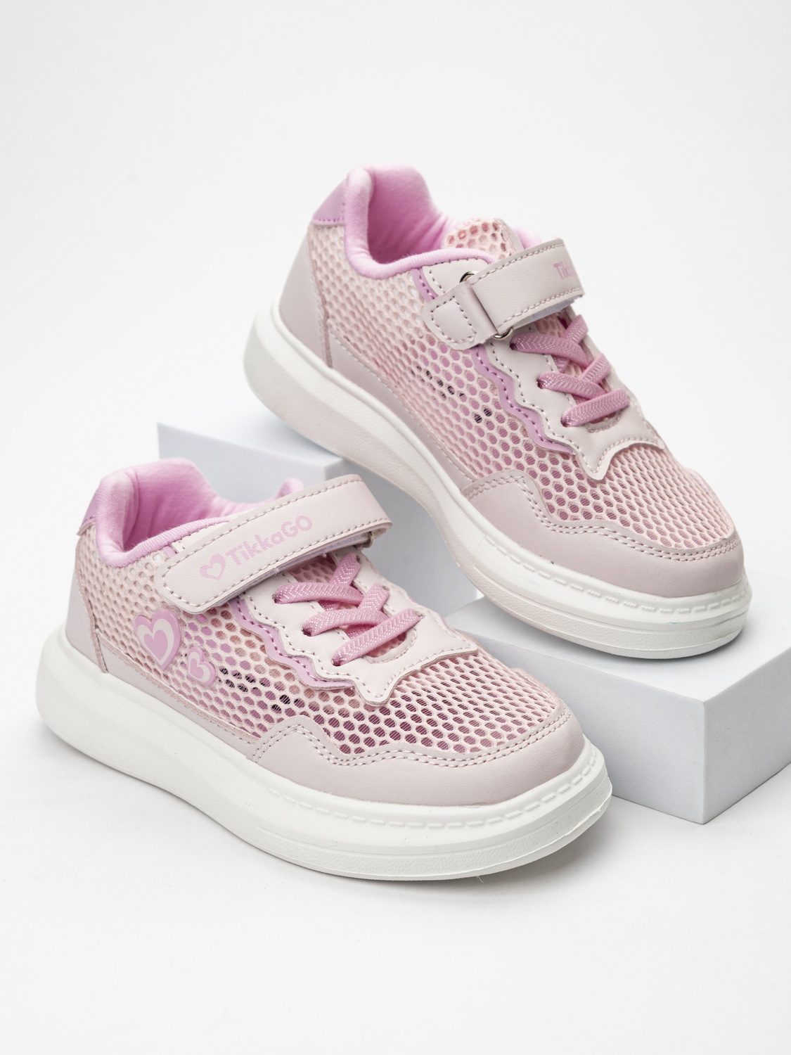 Кроссовки TikkaGo 7Y85_32502_pink - фото 1