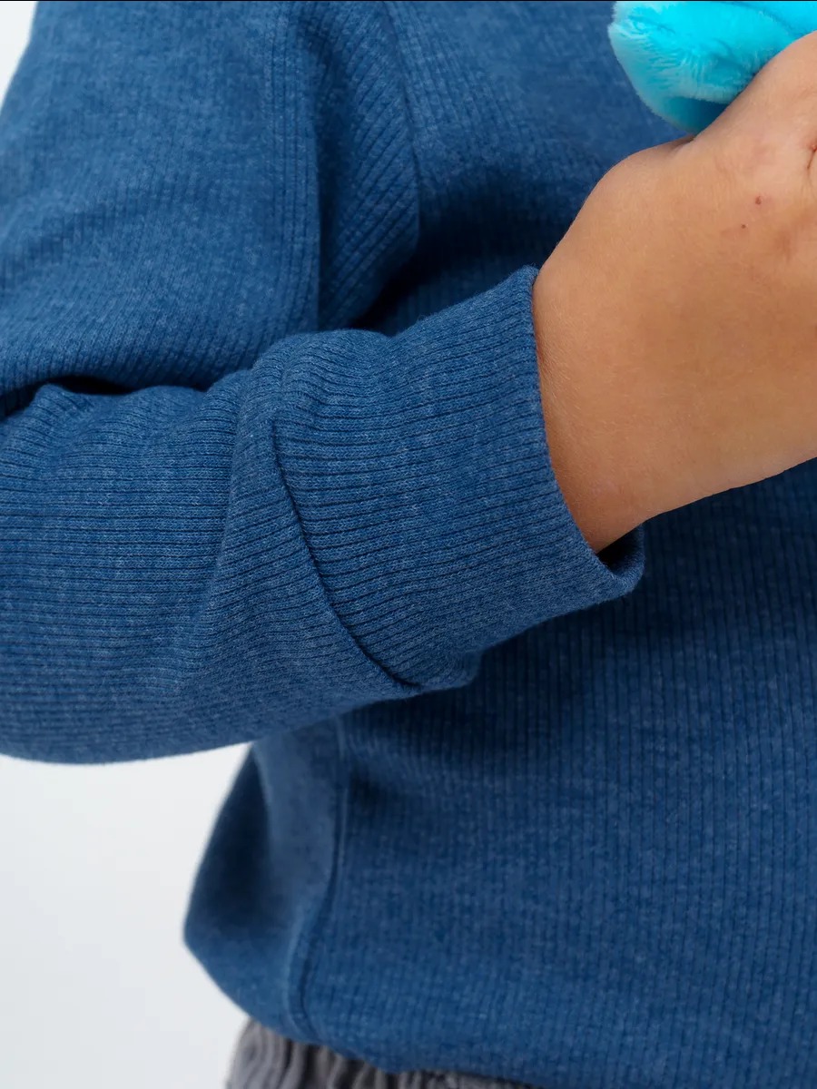 Водолазка TOTEMFOX 231КН3F/индиго меланж - фото 7