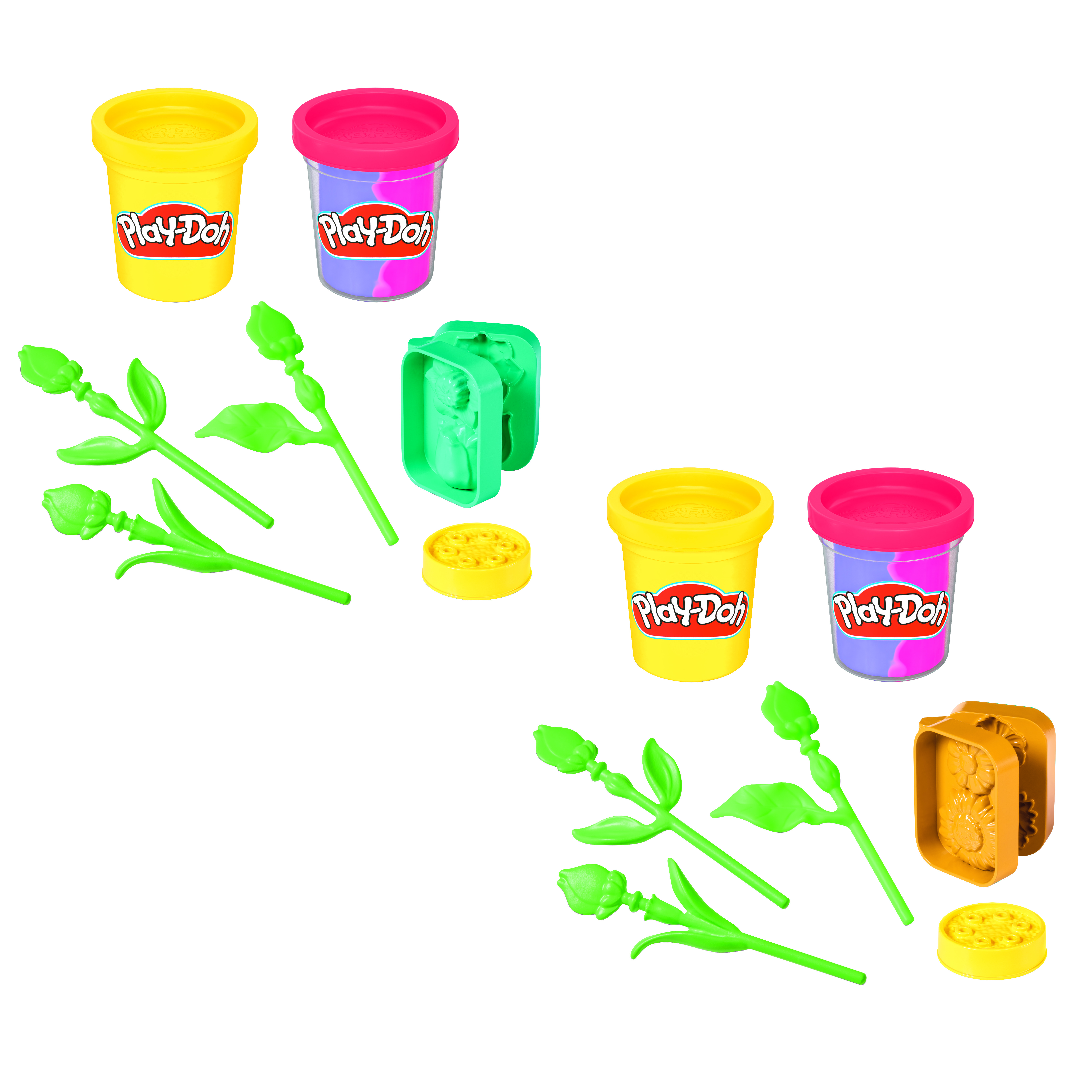 Масса для лепки Hasbro набор Play-Doh Цветочный дуэт - фото 5