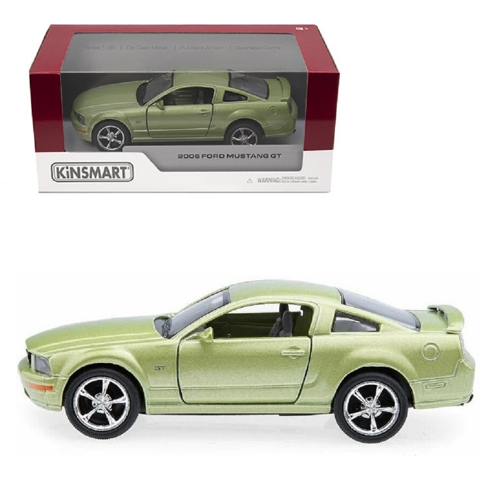 Автомобиль KINSMART Ford Mustang GT 2006 1:36 KT5091/2 - фото 1