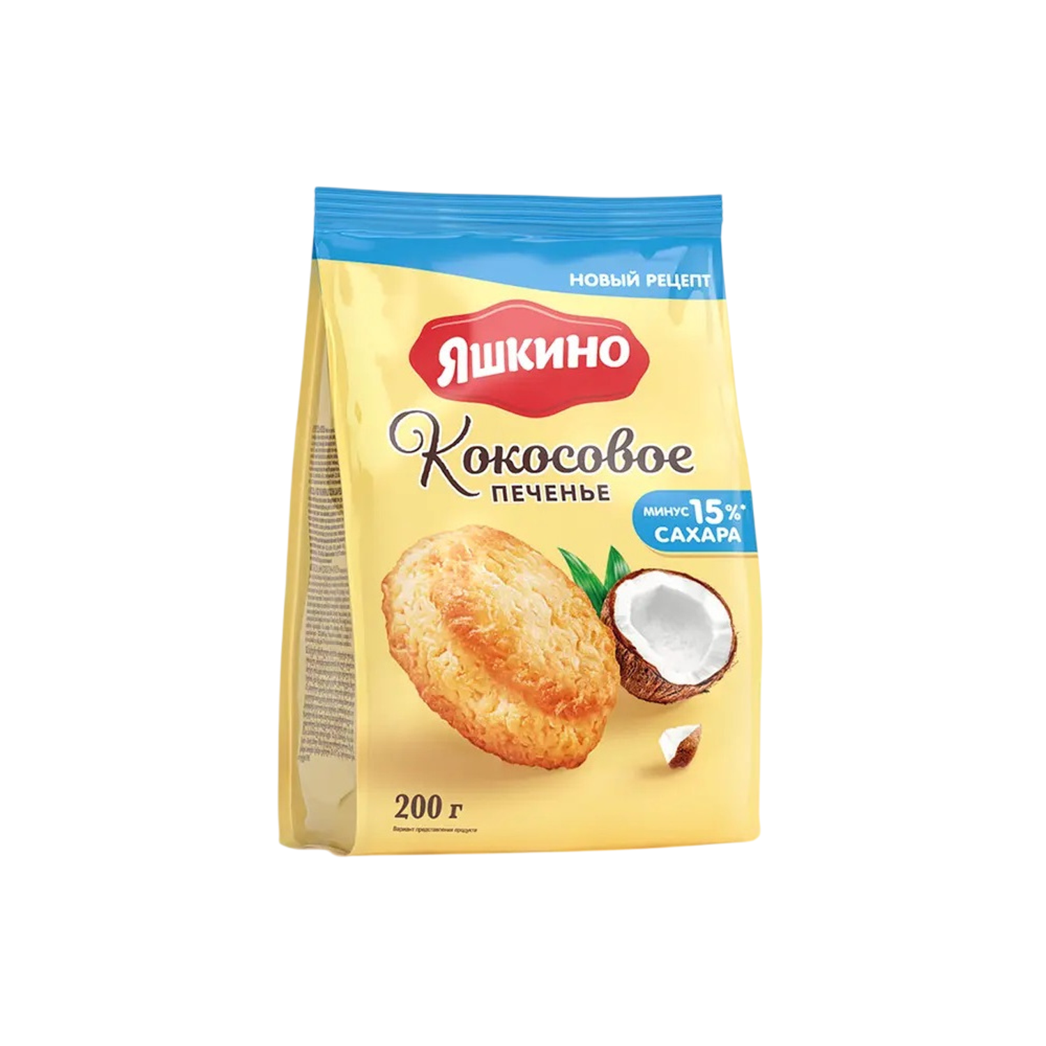 Печенье Яшкино Кокосовое 200г - фото 1