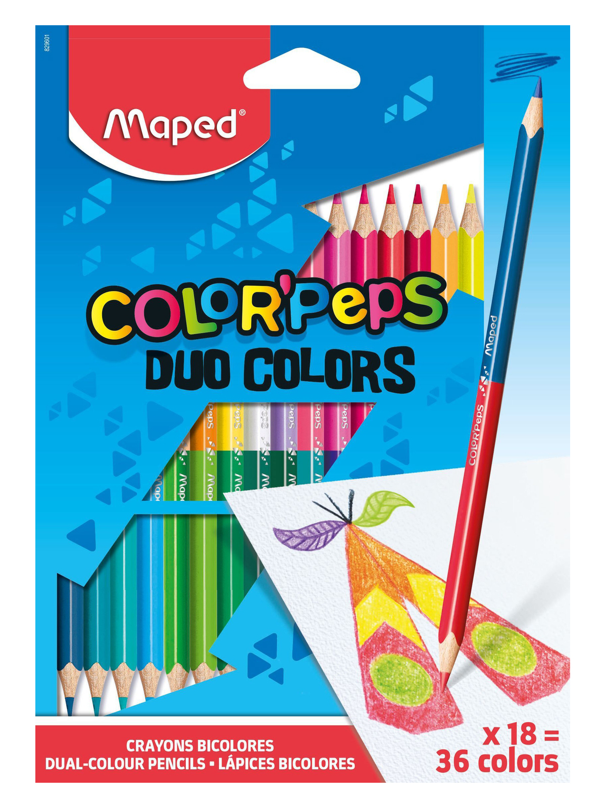 Карандаши цветные MAPED 36 шт. - фото 1
