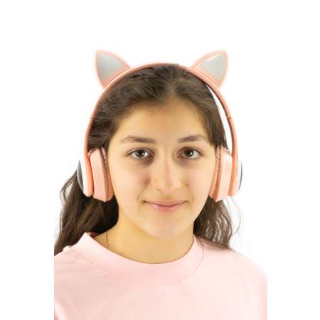Наушники Bluetooth CASTLELADY беспроводные детские светящиеся X40М