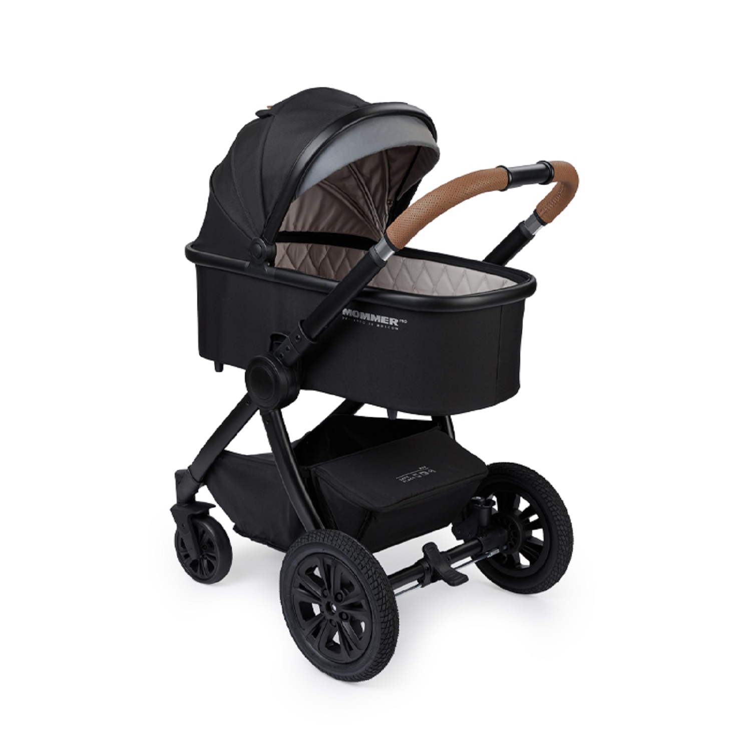 Коляска 2в1 Happy Baby Mommer Pro Black - фото 14