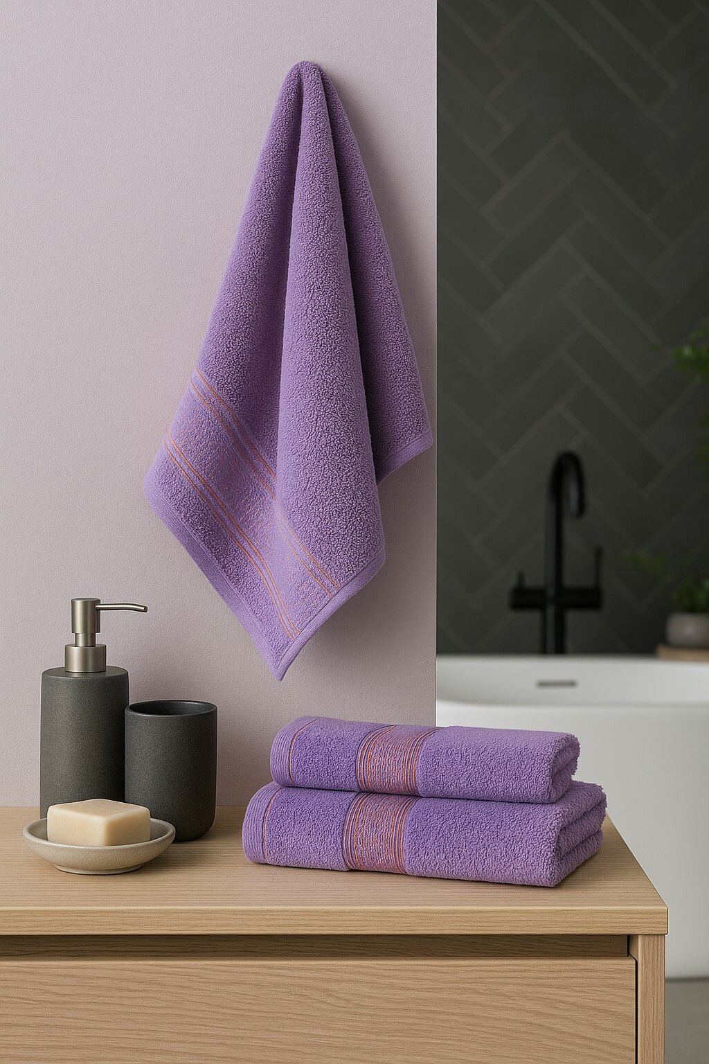 Полотенце Ночь Нежна Goldy 70 x 130 см - фото 1