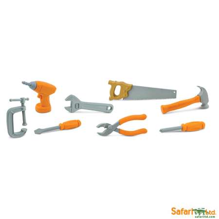 Игровой набор Safari Ltd. Фигурки в тубе Инструменты
