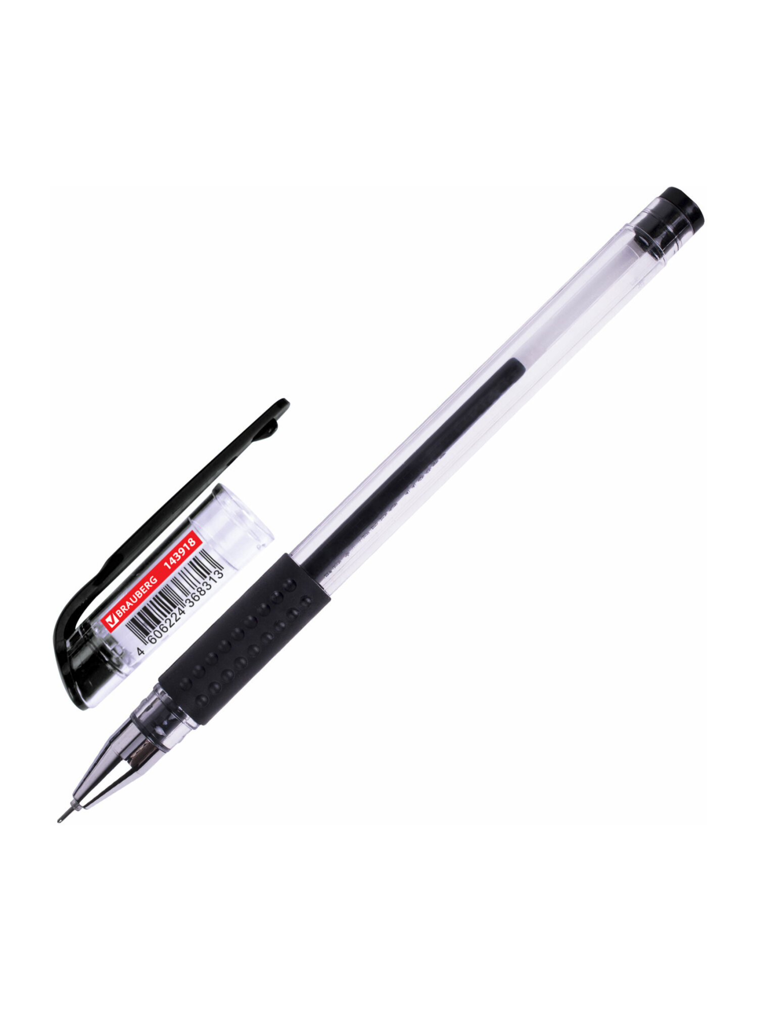 Ручка гелевая Brauberg 12 шт. - фото 6