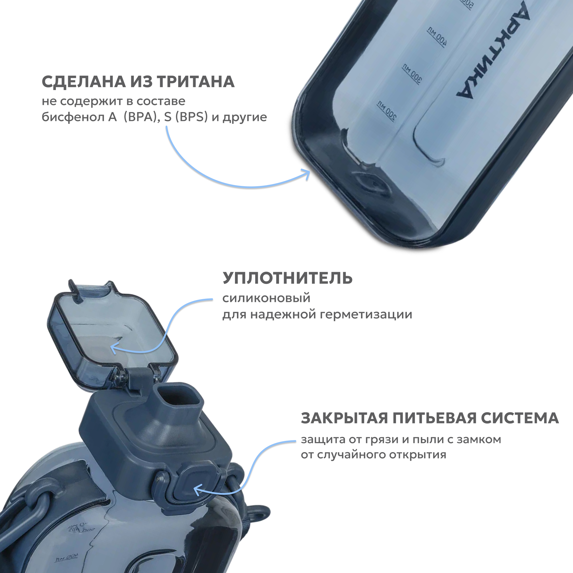 Бутылка Арктика 750 мл - фото 5