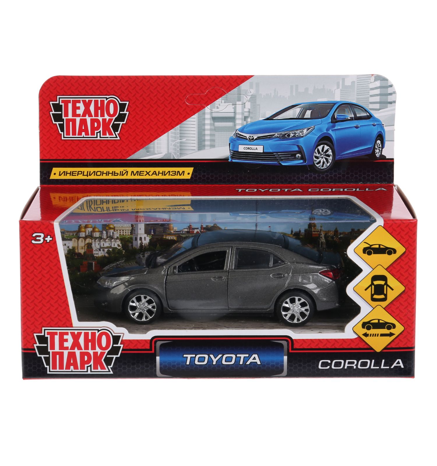 Автомобиль Huada Toys Toyota Corolla 268481 - фото 3