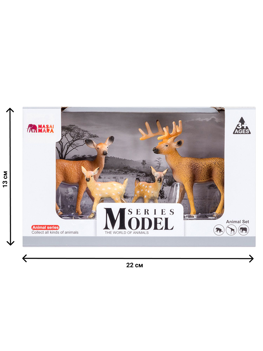 Игровой набор Masai Mara Семья оленей - фото 9