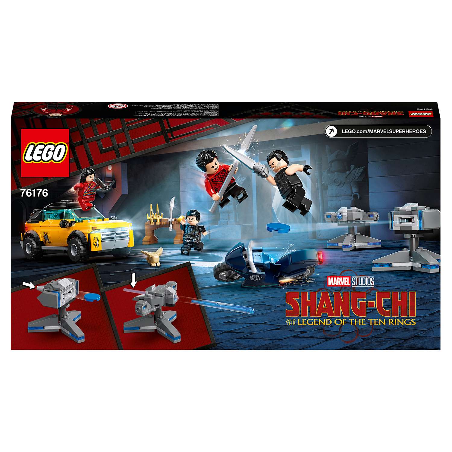 Конструктор LEGO Marvel Super Heroes Побег от Десяти колец - фото 3