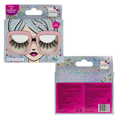 Аксессуар для карнавала LUKKY Fresh lash ресницы накладные bambi eyes