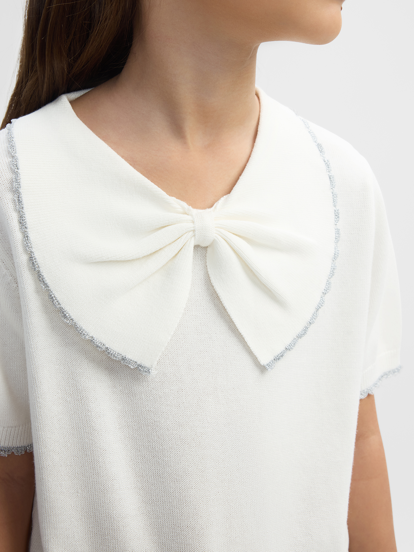 Блузка Happy Baby 88649-1/milky - фото 3