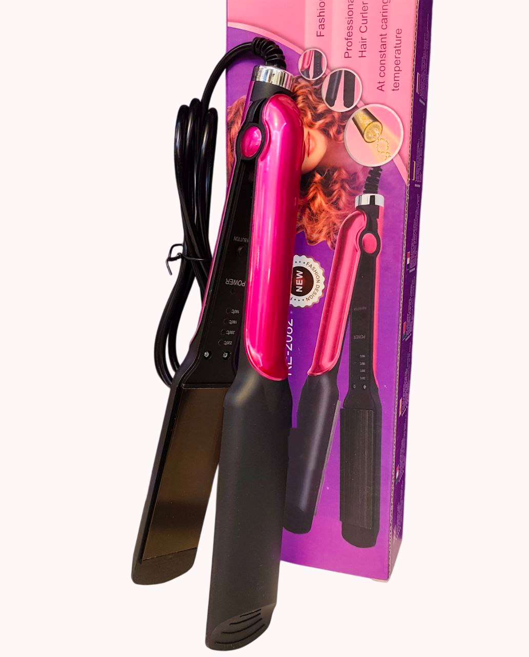 Утюжок для выпрямления и завивки волос mutter выпрямитель - фото 3