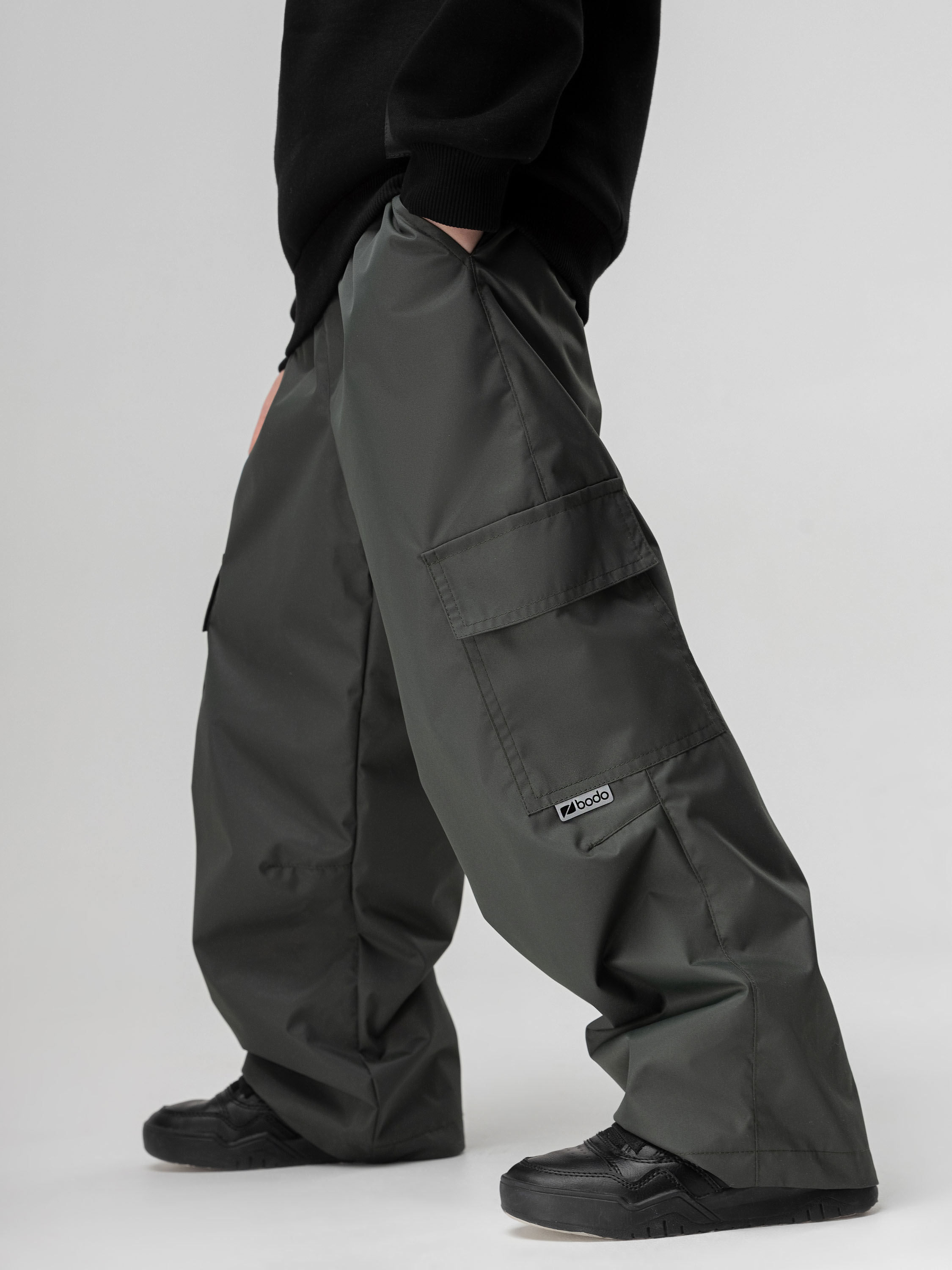 Брюки Bodo 33-48MU_темный хаки - фото 7