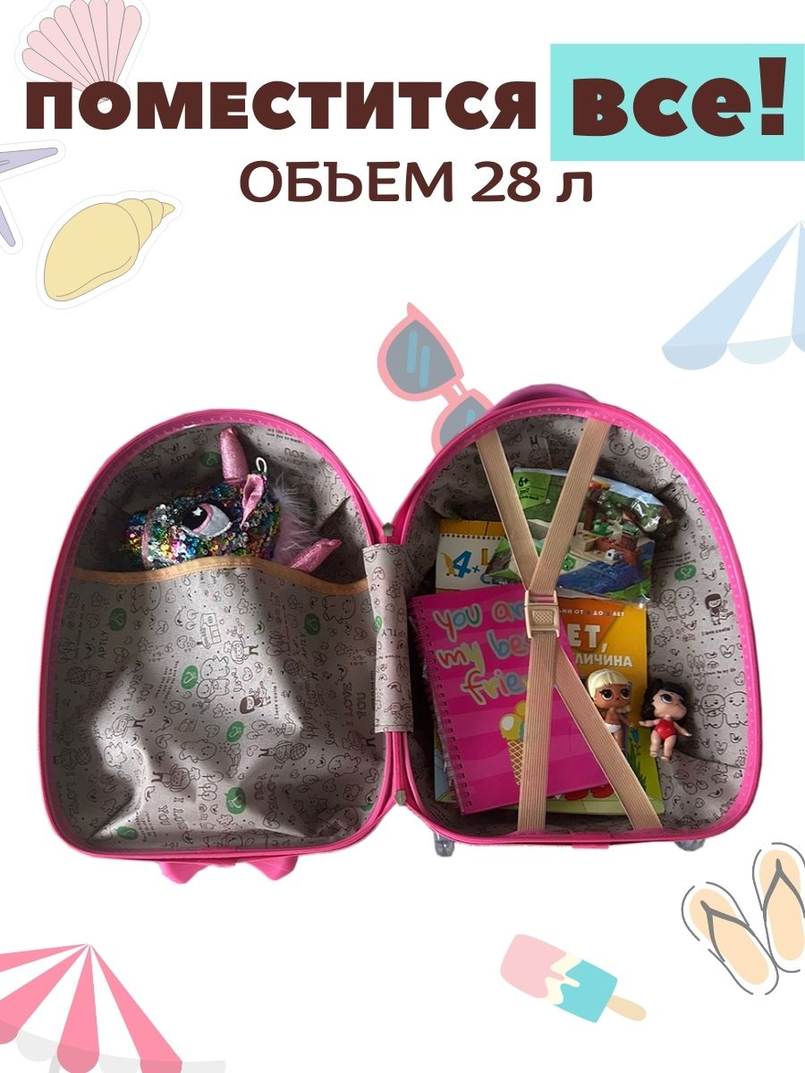 Чемодан LATS Принцессы - фото 6