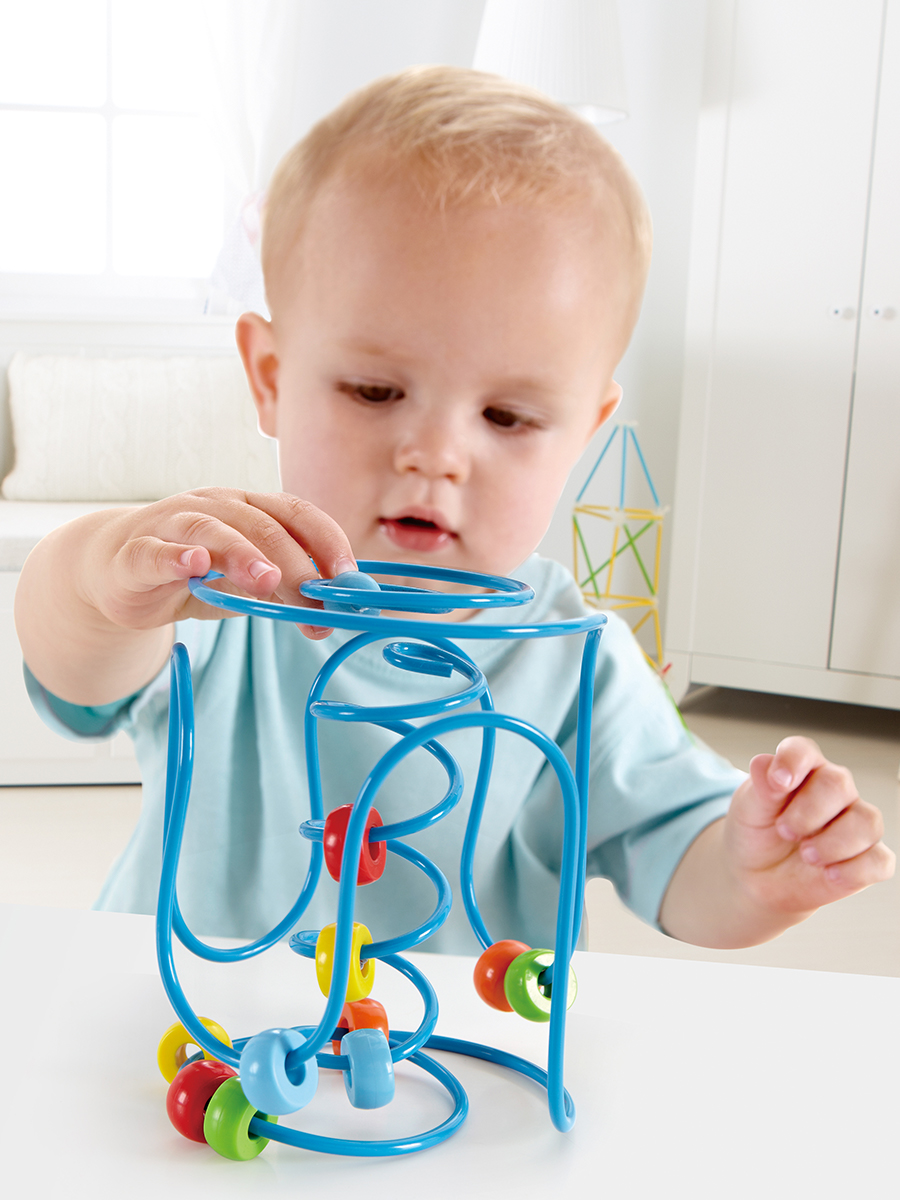 Изображение товара Деревянный лабиринт спираль Hape E1800_HP для развития моторики и логического мышления