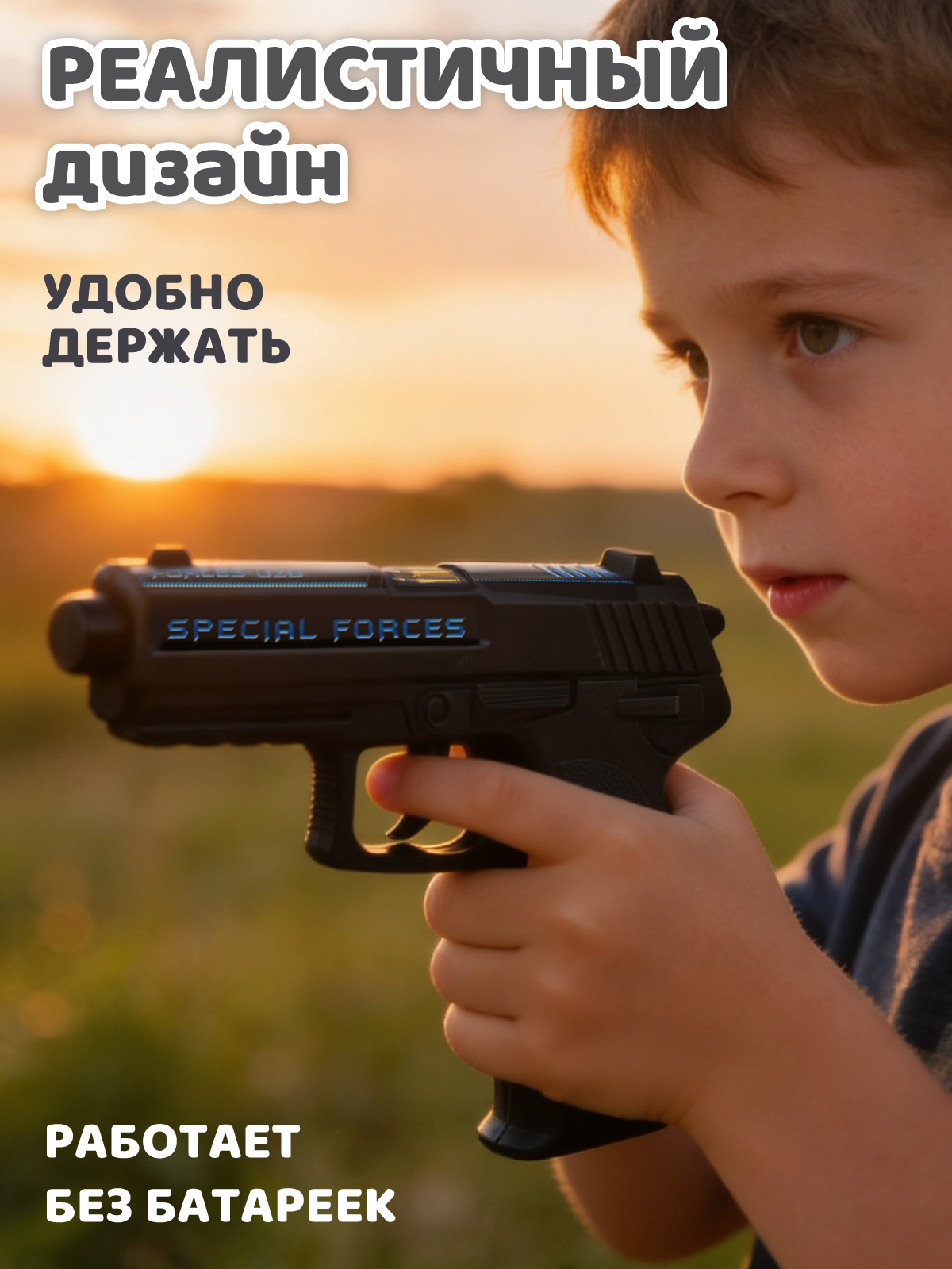 Автомат Маленький Воин - фото 3