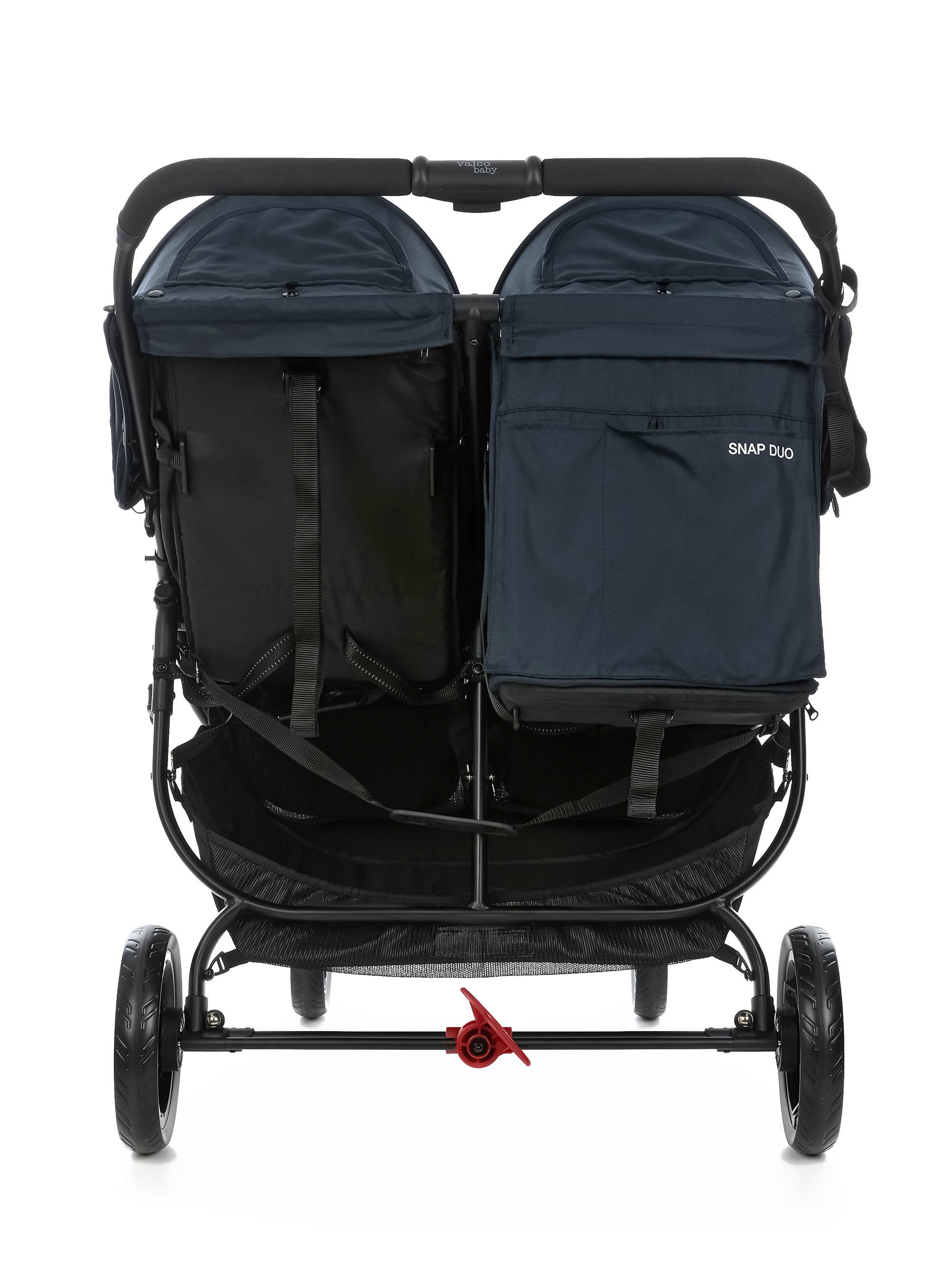 Коляска прогулочная для двойни Valco baby Snap Duo Flatt Matt синий - фото 23