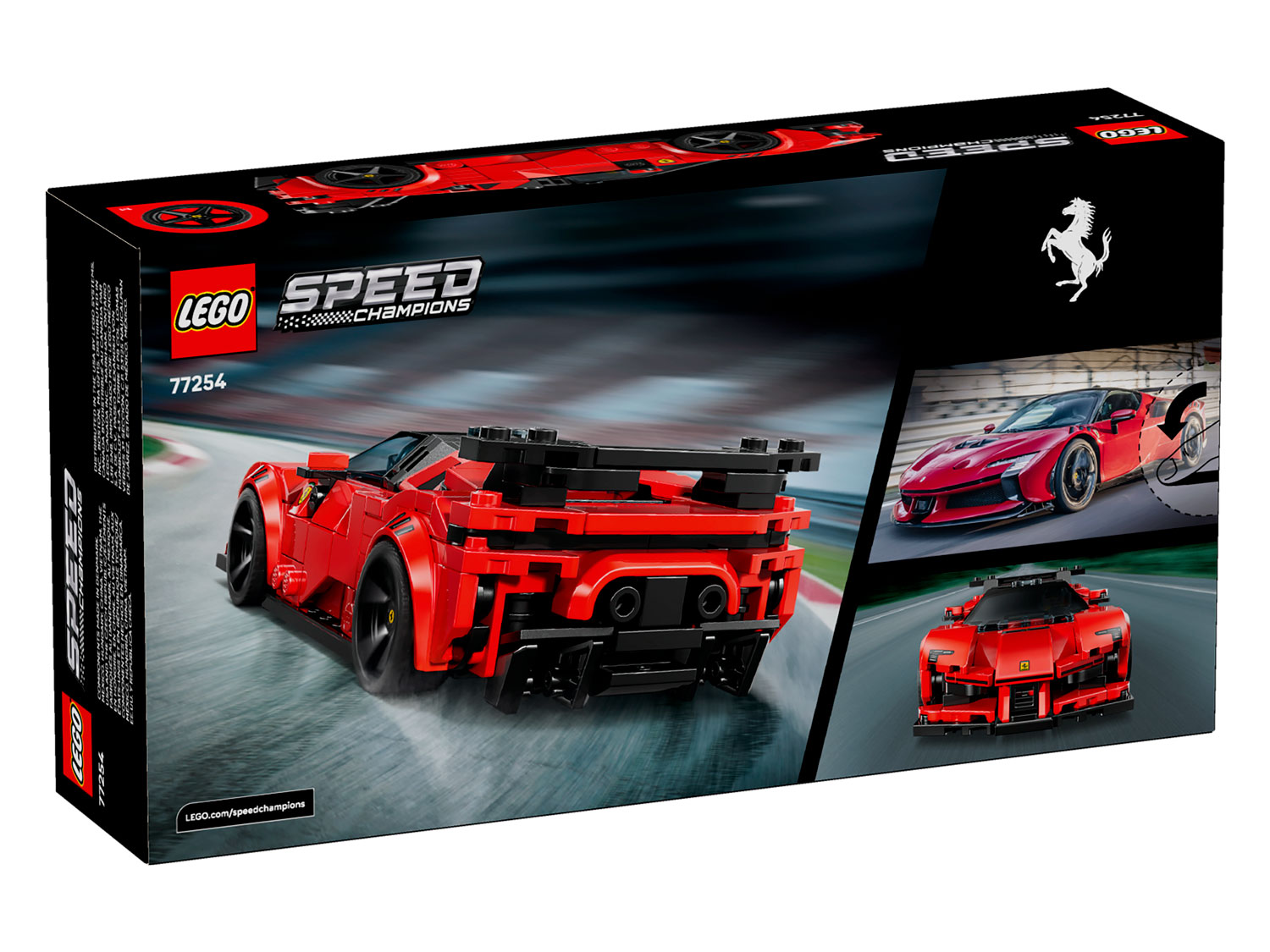 Конструктор LEGO Speed Champions Ferrari SF90 XX Stradale 77254 339 дет. - фото 8