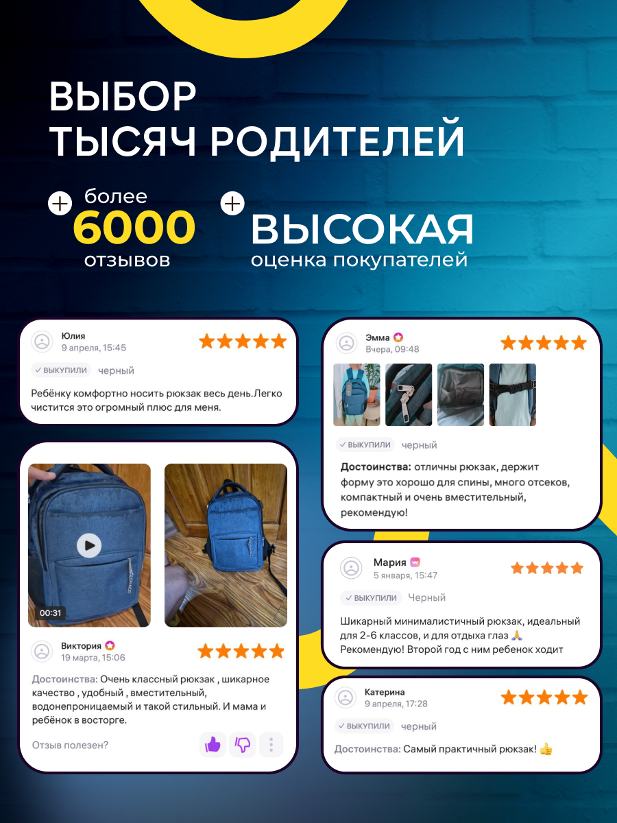 Рюкзак LUXMAN для детей универсальный в ассортименте - фото 8