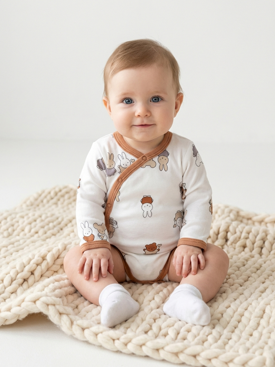 Боди 2 шт Эскимо 19-7108 - фото 2