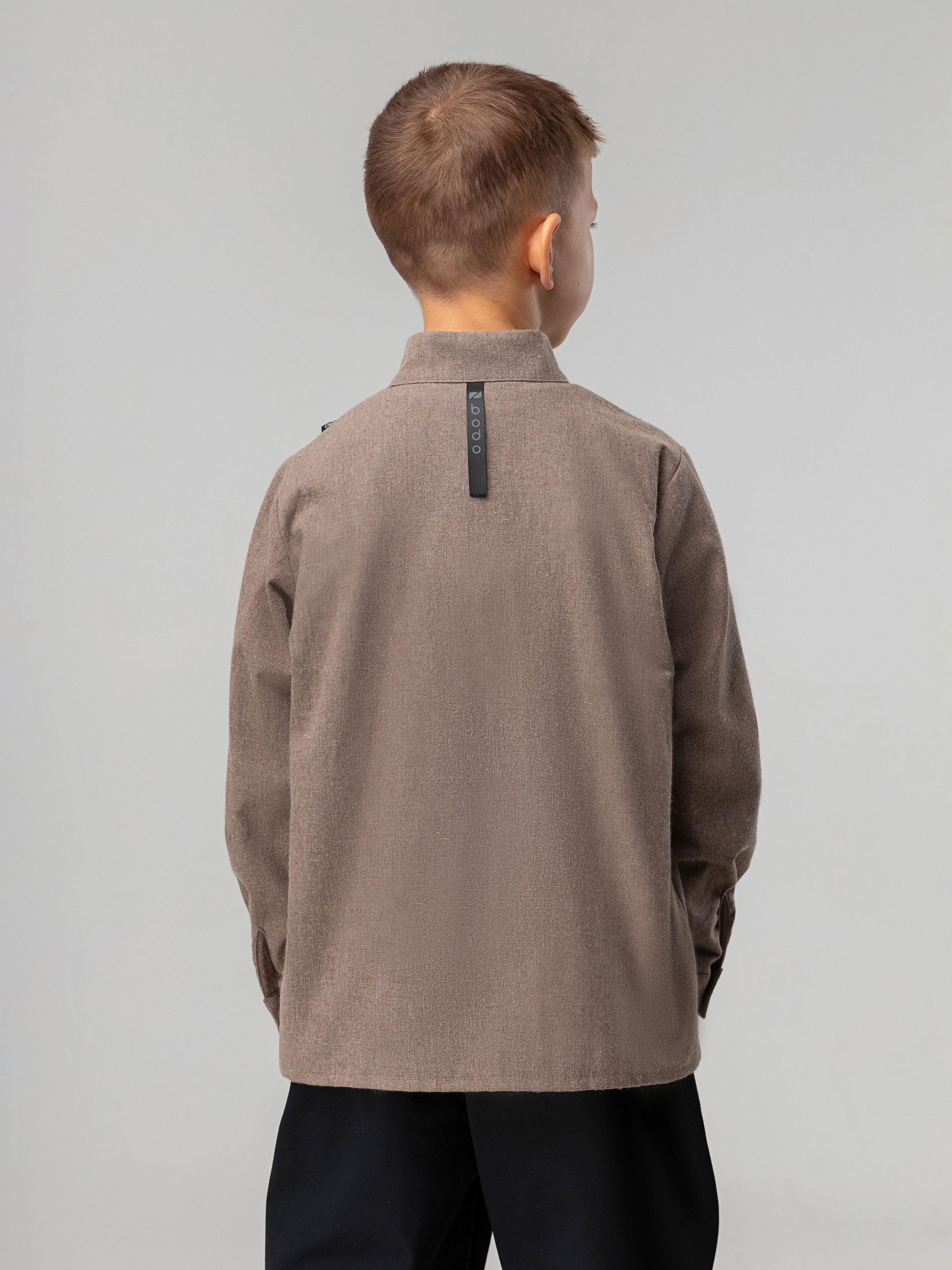 Рубашка Bodo 24-19MU_капучино - фото 8