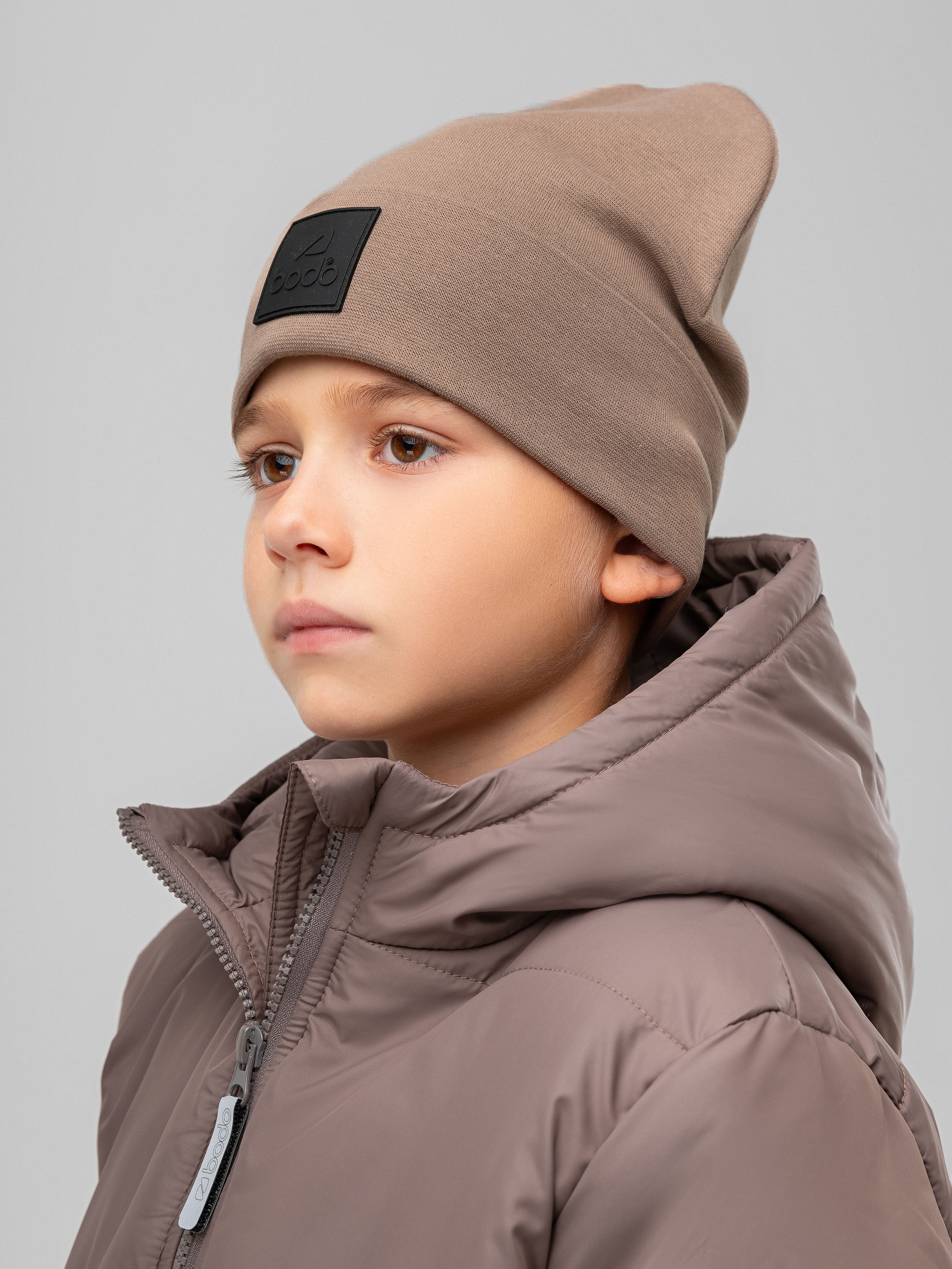 Шапка Bodo 10-420MU_какао - фото 2