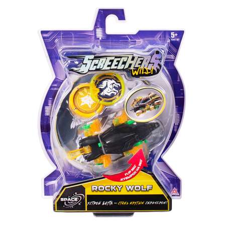 Игровой набор Screechers Wild Роки Вульф