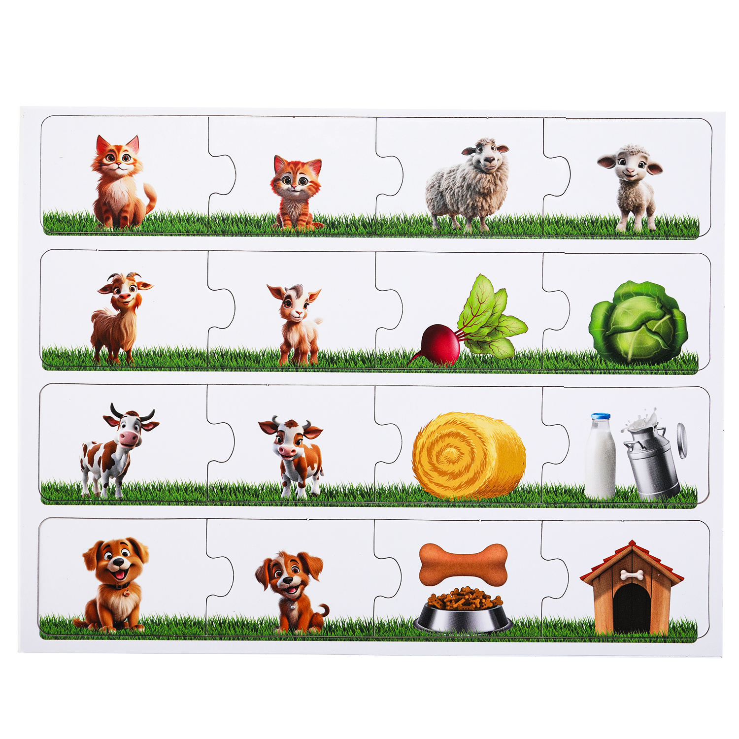 Настольная игра Умные игры Мамы и малыши - фото 6