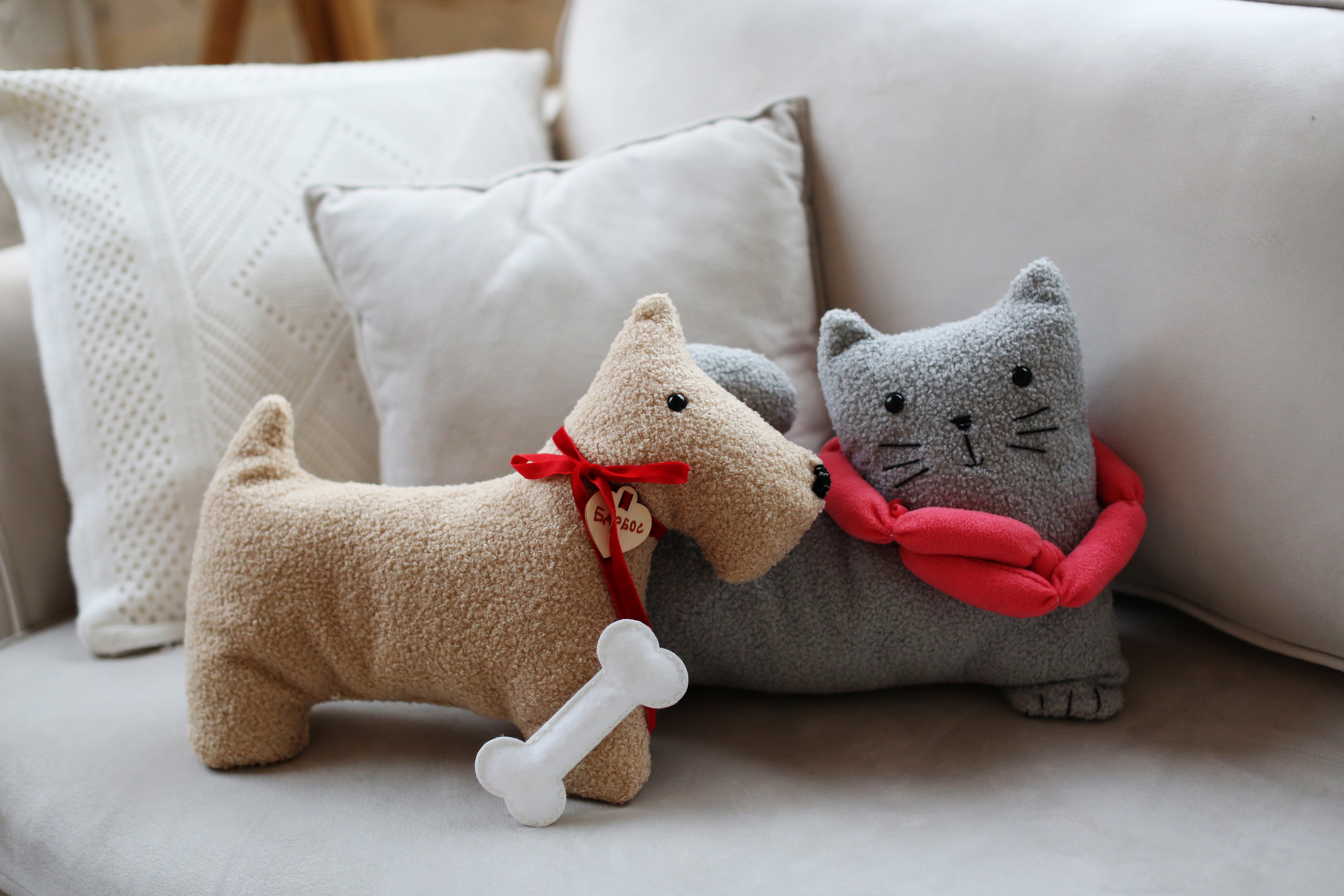 Набор для творчества HappyLine шитье Собачка с косточкой - фото 28