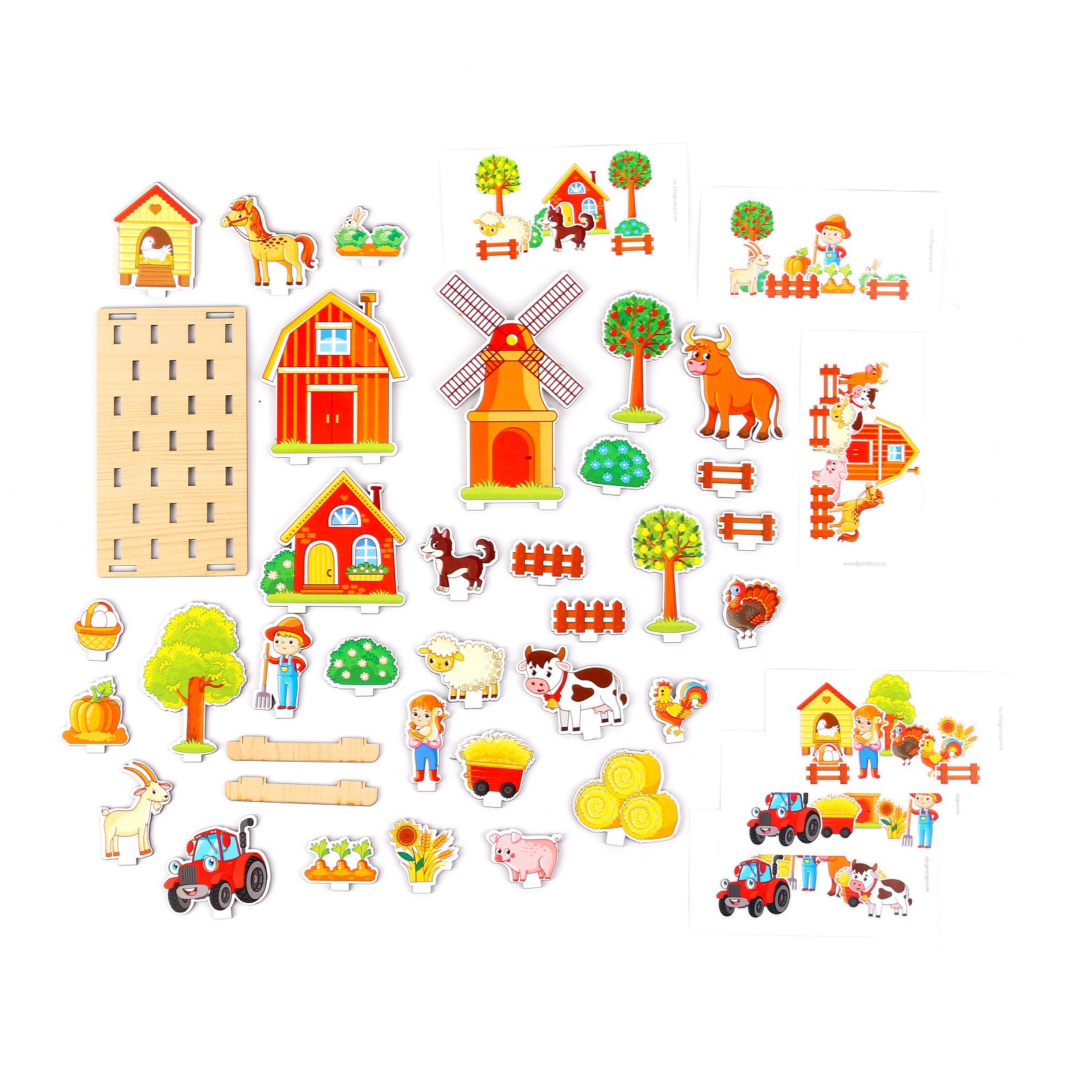 Настольная игра Sima-Land Панорама Ферма - фото 5