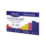 Пластилин Brauberg 18 цв.