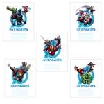 Тетрадь Hatber клетка 18 лист. в ассортименте