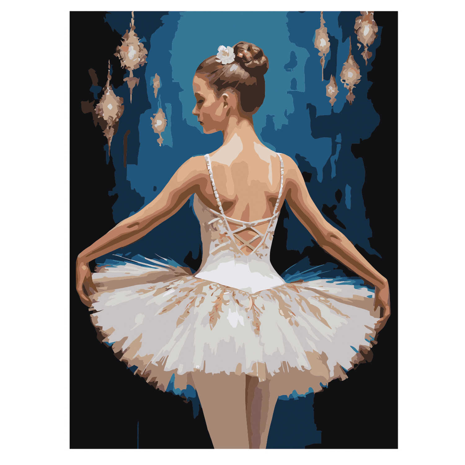 Картина по номерам Феникс + Балерина - фото 2