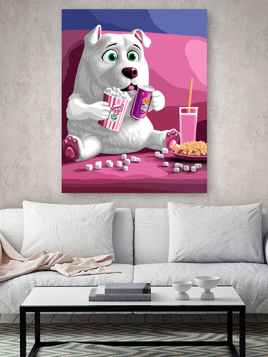Картина по номерам Hobby Paint Вечерний киносеанс в ассортименте - фото 3