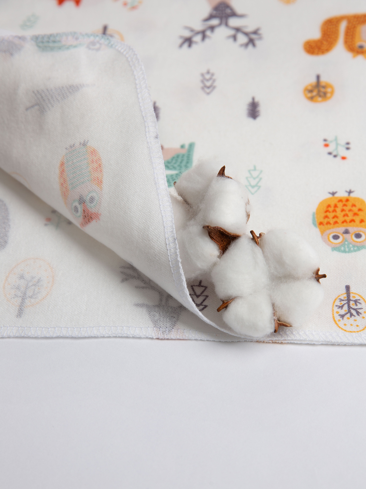 Пелёнка Чудо-Чадо Тренды фланель 85х120 см 2 шт. - фото 13