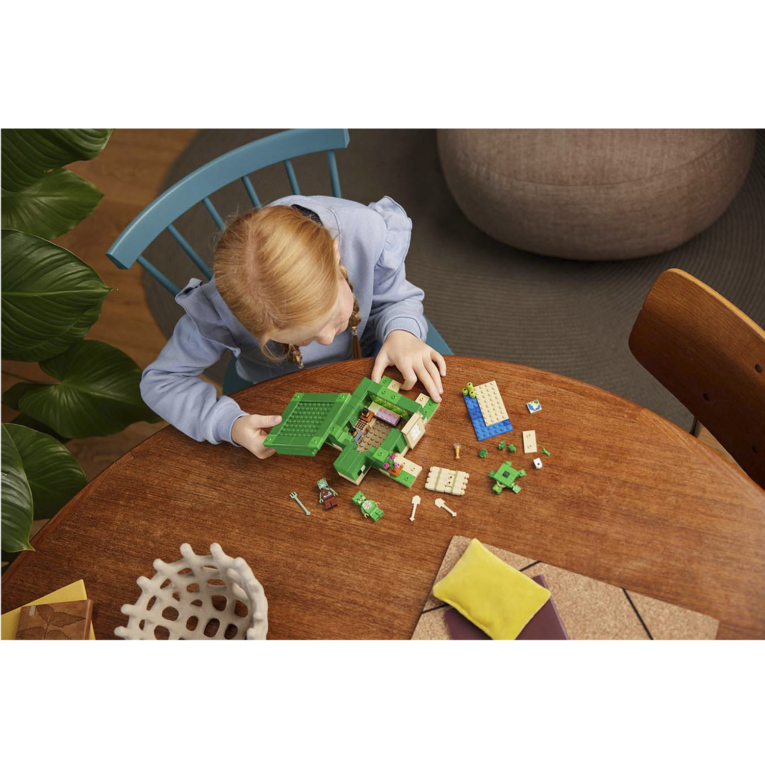Конструктор LEGO Minecraft Домик на Черепашьем пляже - фото 6