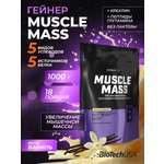 Гейнер BiotechUSA Muscle Mass 1000 г. Ваниль
