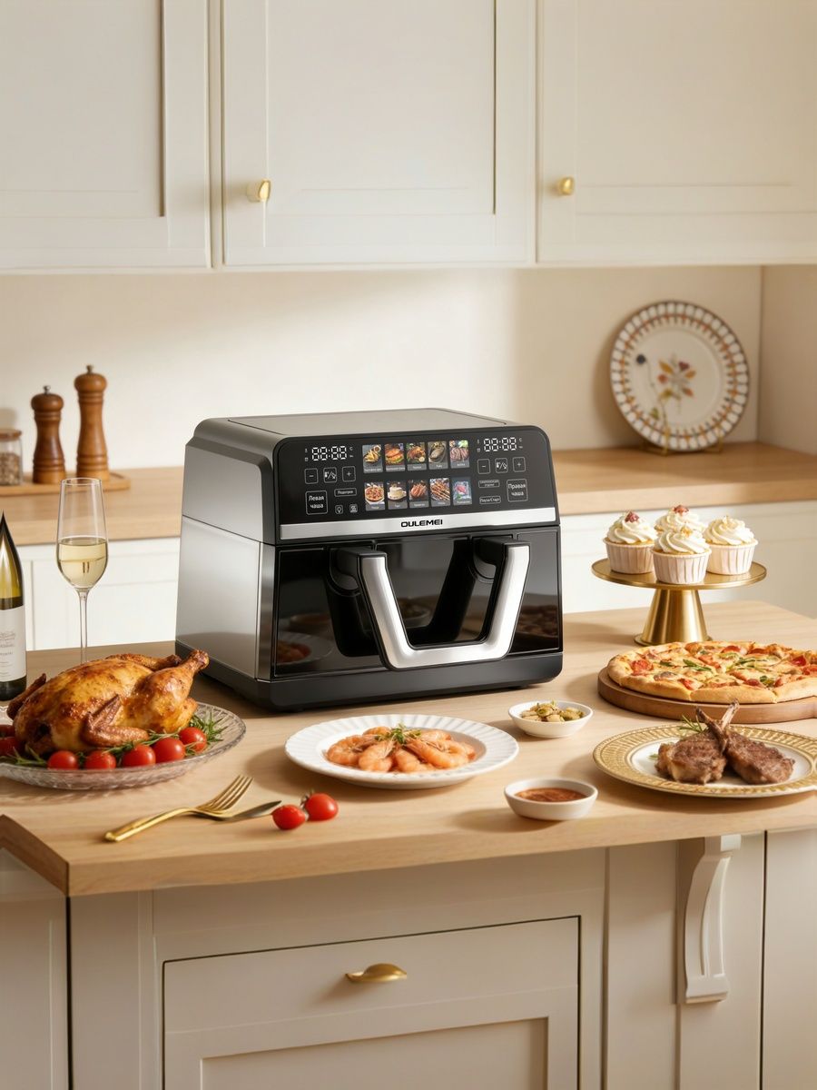 Аэрогриль 9л 2500 Вт Oulemei OLM-KZC037 - фото 14