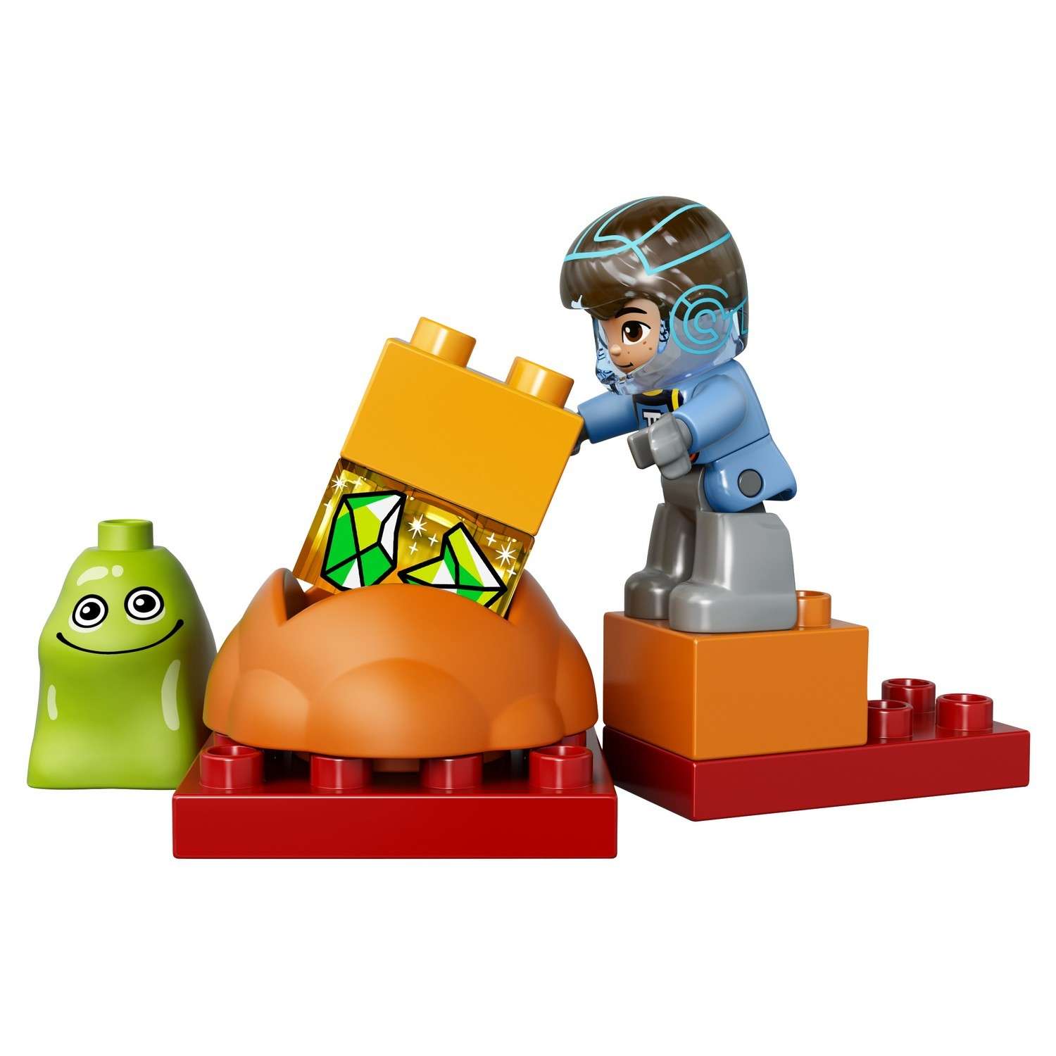 Конструктор LEGO DUPLO Космические приключения Майлза блочный - фото 9